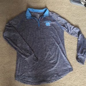 UNC Carolina quarter zip jacket